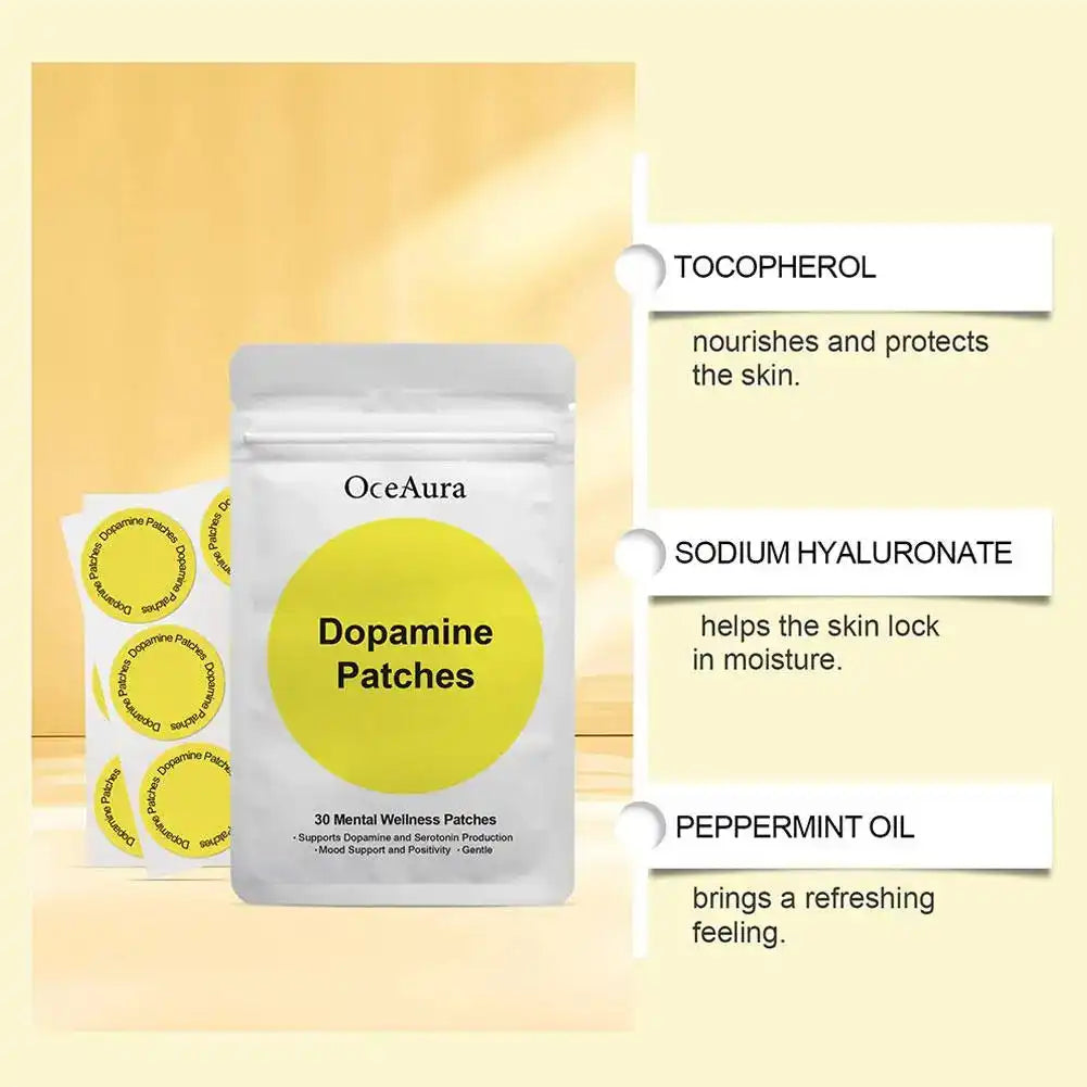 Mood Elevate Dopamine Patches - Loc vibes only