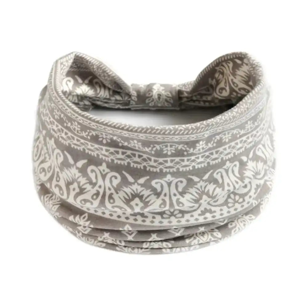 Boho Stretch Cotton Headwraps - Loc vibes only