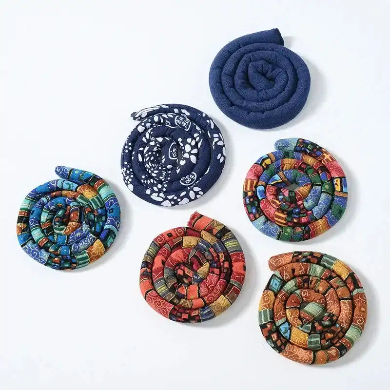 Boho Bendable Hair Bands – Colorful Ethnic Style Wraps for Locs, Braids & Ponytails - Loc vibes only