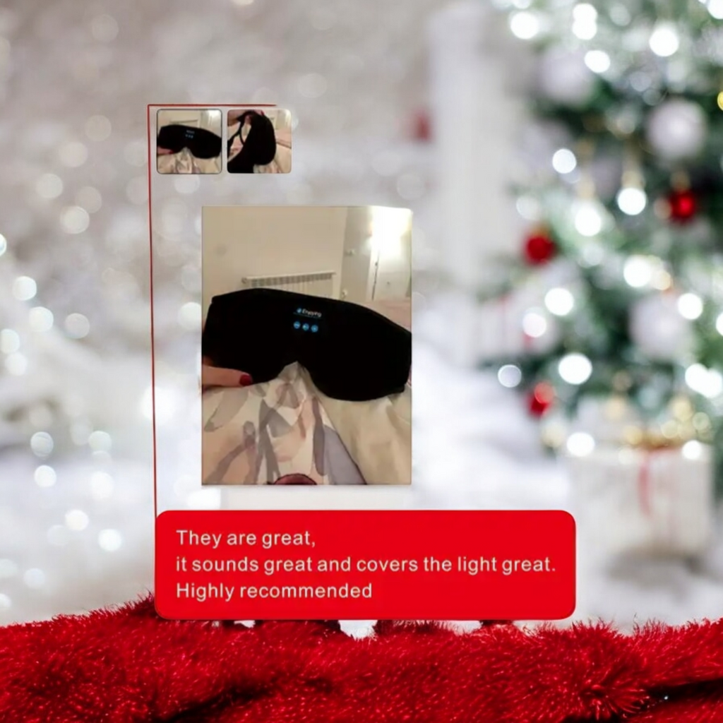 Bluetooth sleep mask - Loc vibes only